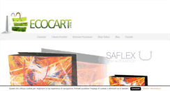 Desktop Screenshot of ecocartspa.com
